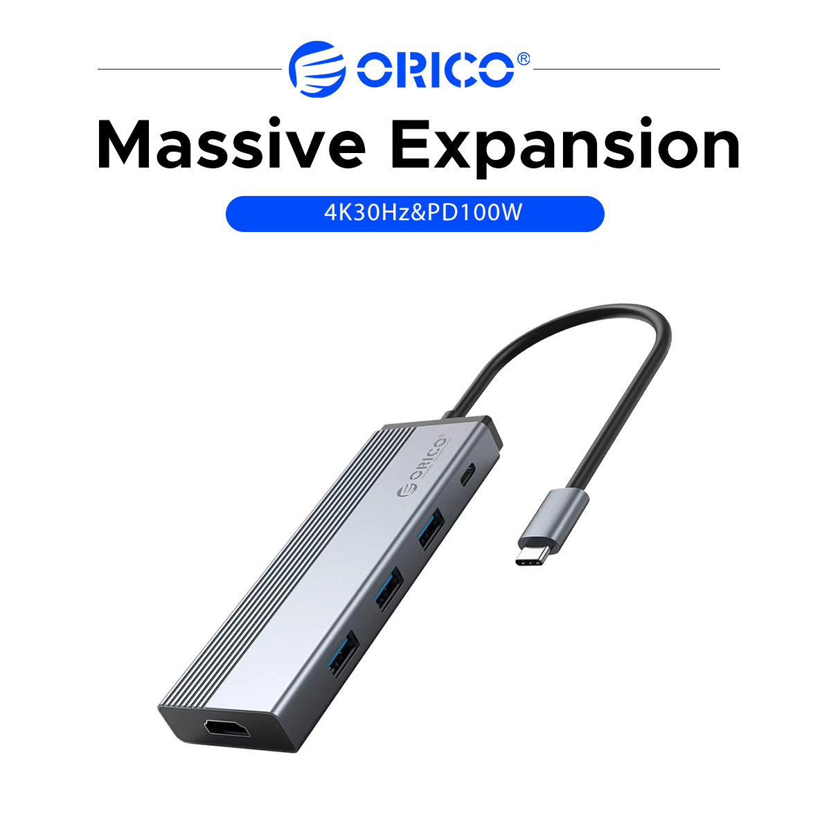 Laptop Accessories Hub - ORICO Hub USB C 5 in