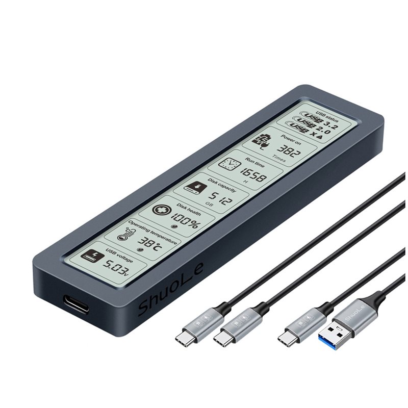 External Nvme Ssd - Shuole M.2 NVMe SSD Case Enclosure