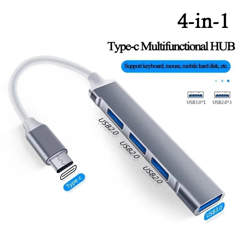 Laptop Accessories Hub - Hub USB 3.0 a 4 porte,