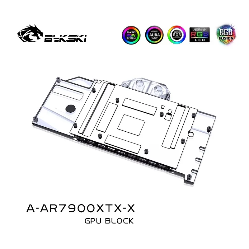 Amd Vga Rx 7900 Xtx - Bykski Water Block Utilizzare per ASRock