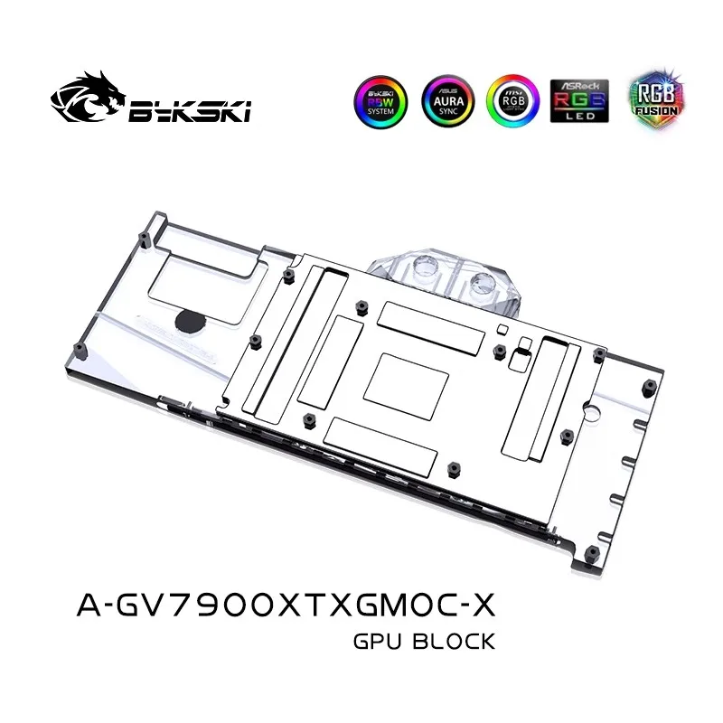 Amd Vga Rx 7900 Xtx - Bykski A-GV7900XTXGMOC-X Blocco acqua da utilizzare