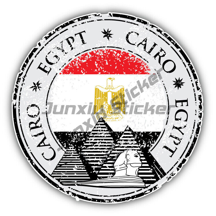 Laptop Accessories Egypt - Alexandria Cairo Egitto Bandiera rotonda Timbro