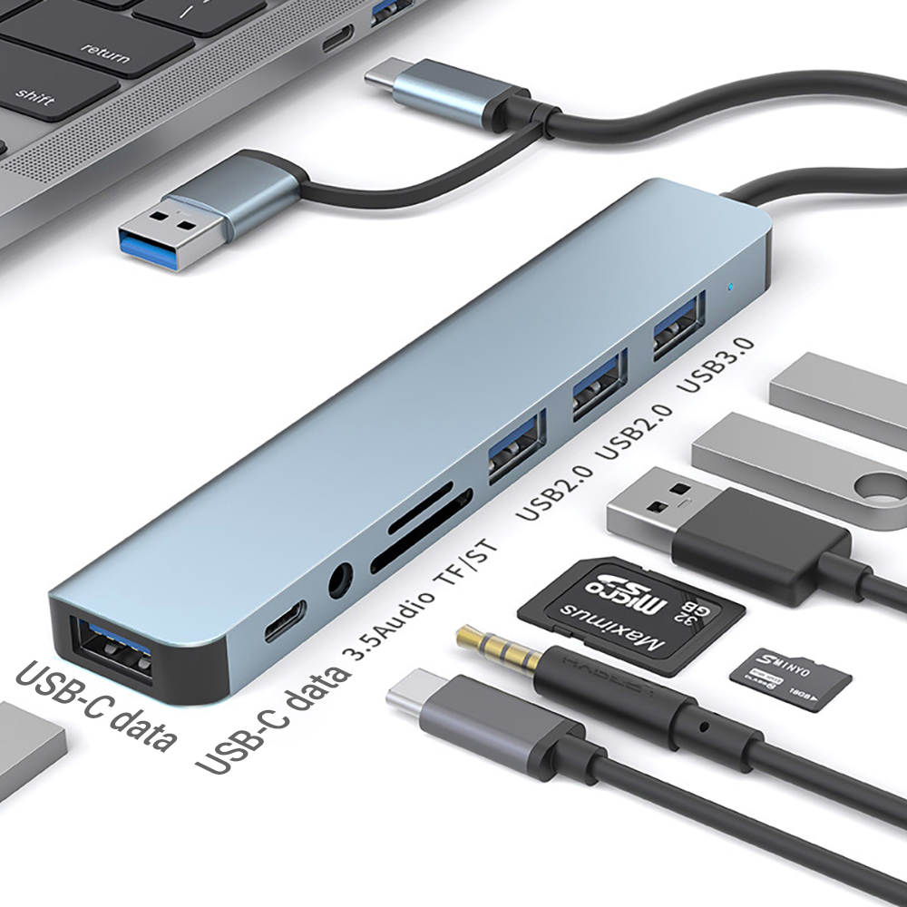 Laptop Accessories That You Need - Docking Station USB 9-in-1 con Doppia