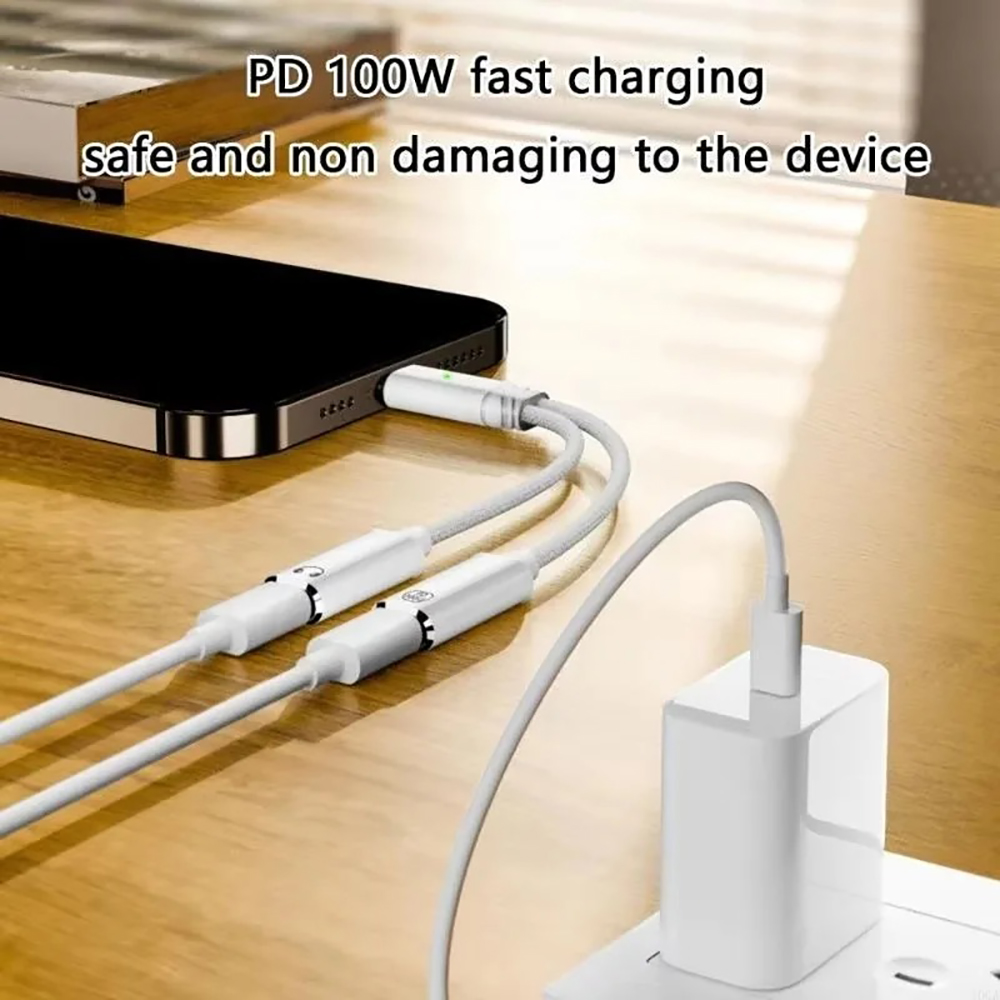 Splitter USB C 2 in 1, Adattat - Laptop Accessories Headphones recensione e prezzo