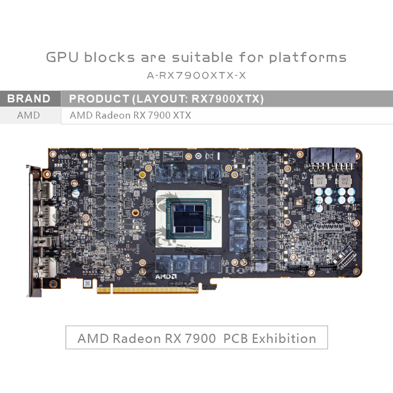 Bykski A-RX7900XTX-X Blocco ac - Amd Vga Rx 7900 Xtx recensione e prezzo