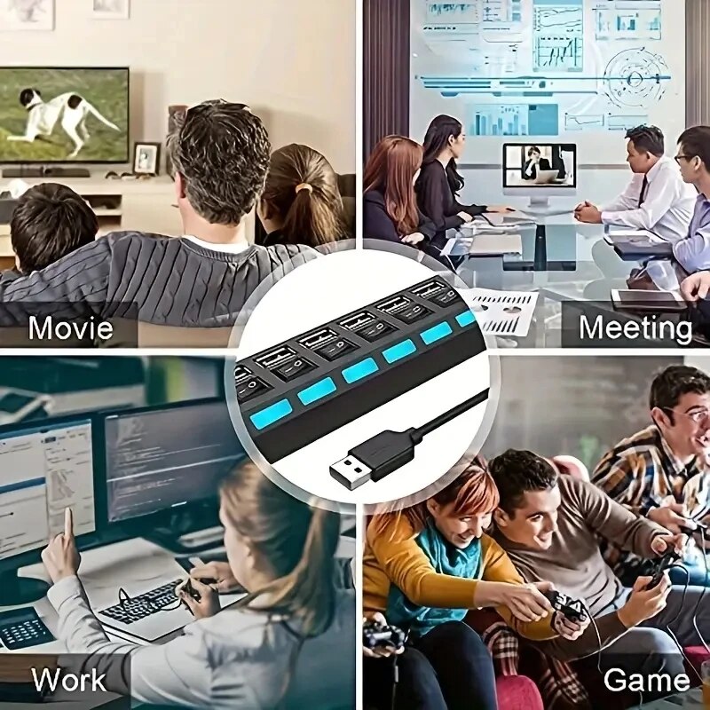 Espansore adattatore USB HUB 2 - Laptop Accessories Hub recensione e prezzo