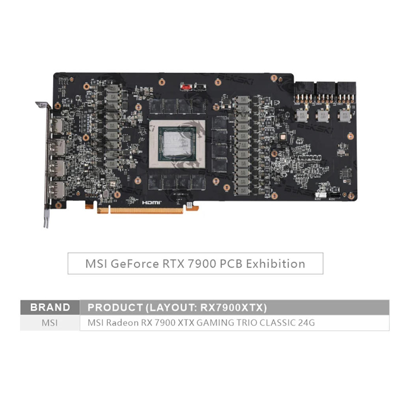 Bykski A-MS7900XTXTRIO-X Blocc - Amd Vga Rx 7900 Xtx recensione e prezzo