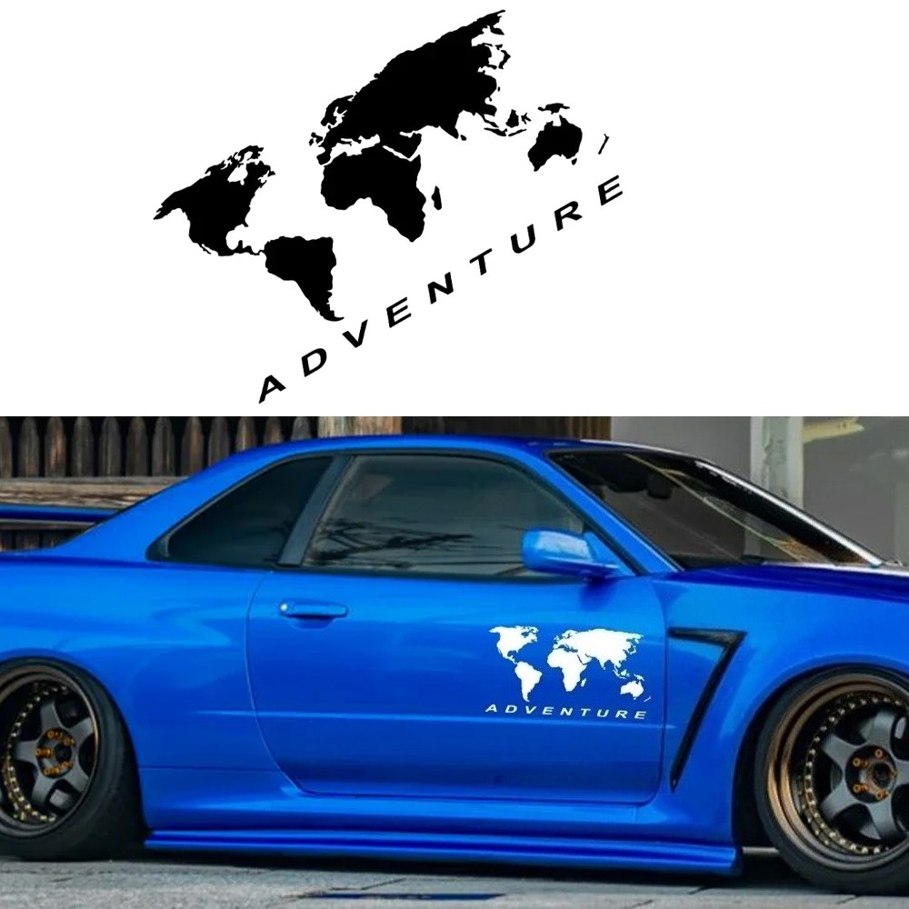 Adesivo per Auto con Mappa del - Laptop Accessories World recensione e prezzo