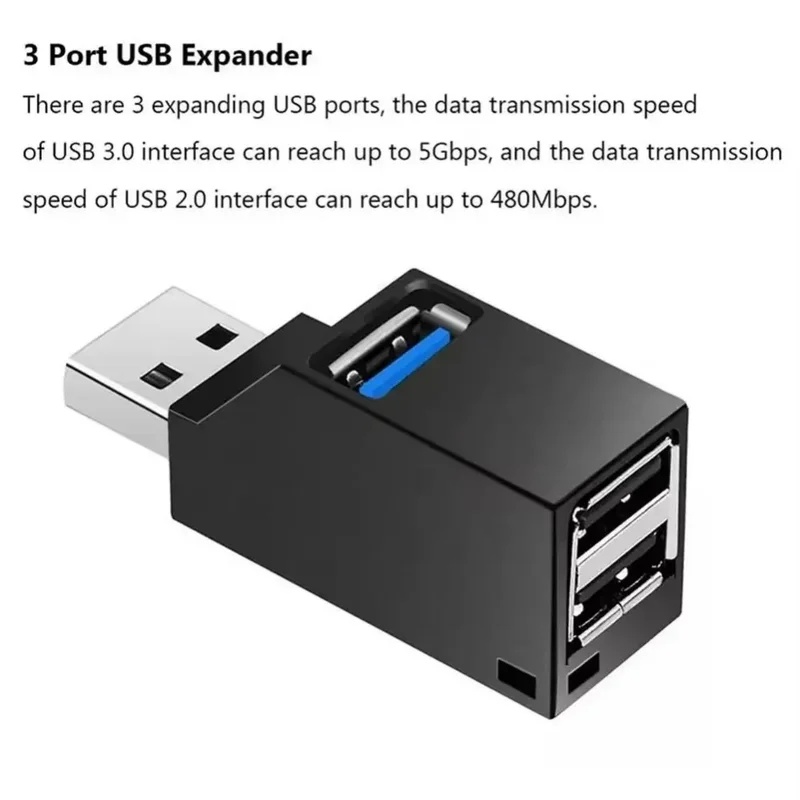 Hub USB 3.0 2.0 Rotante a 3 Po - Laptop Accessories Hub recensione e prezzo