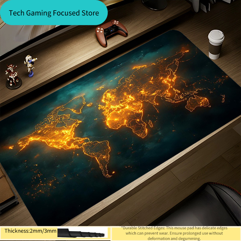 Tappetino per Mouse con Mappa  - Laptop Accessories World recensione e prezzo