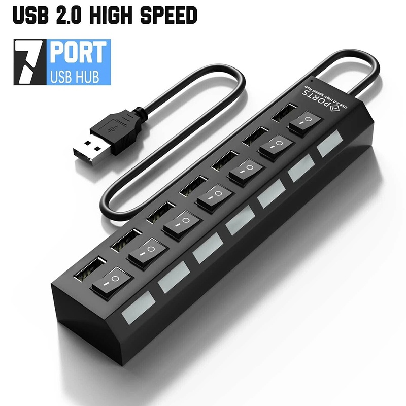 Hub USB 3.0 7 in 1, splitter m - Laptop Accessories Hub recensione e prezzo