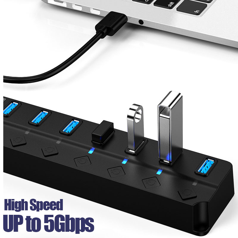 Hub USB 3.0 7 in 1, splitter m - Laptop Accessories Hub recensione e prezzo