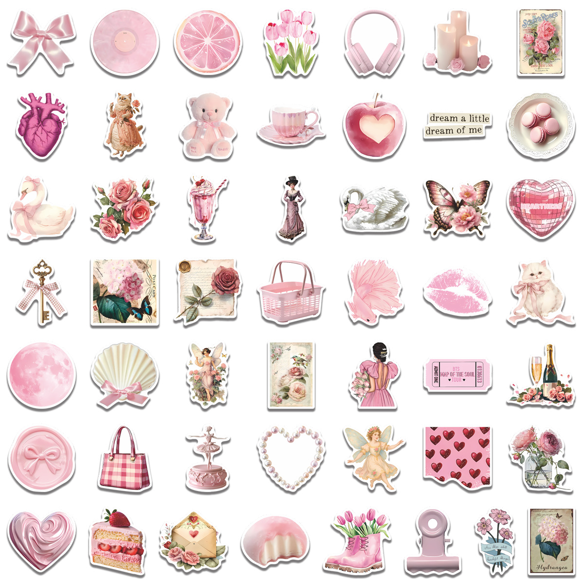 50/100 Pezzi Adesivi Carini Ro - Laptop Accessories Girly recensione e prezzo