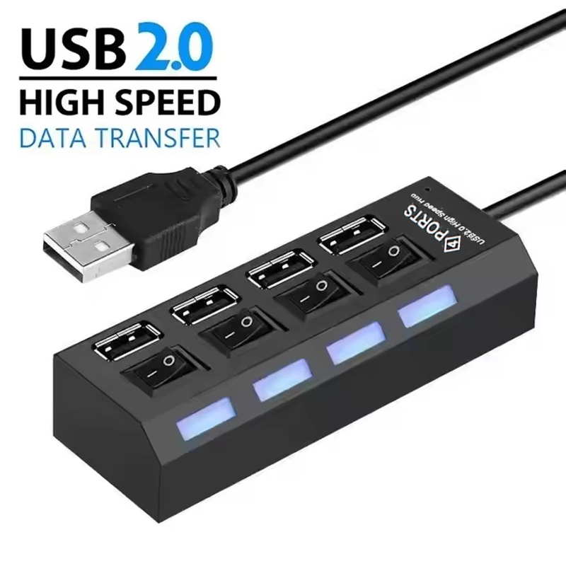 Hub USB 2.0 a 4 porte con spli - Laptop Accessories Hub recensione e prezzo