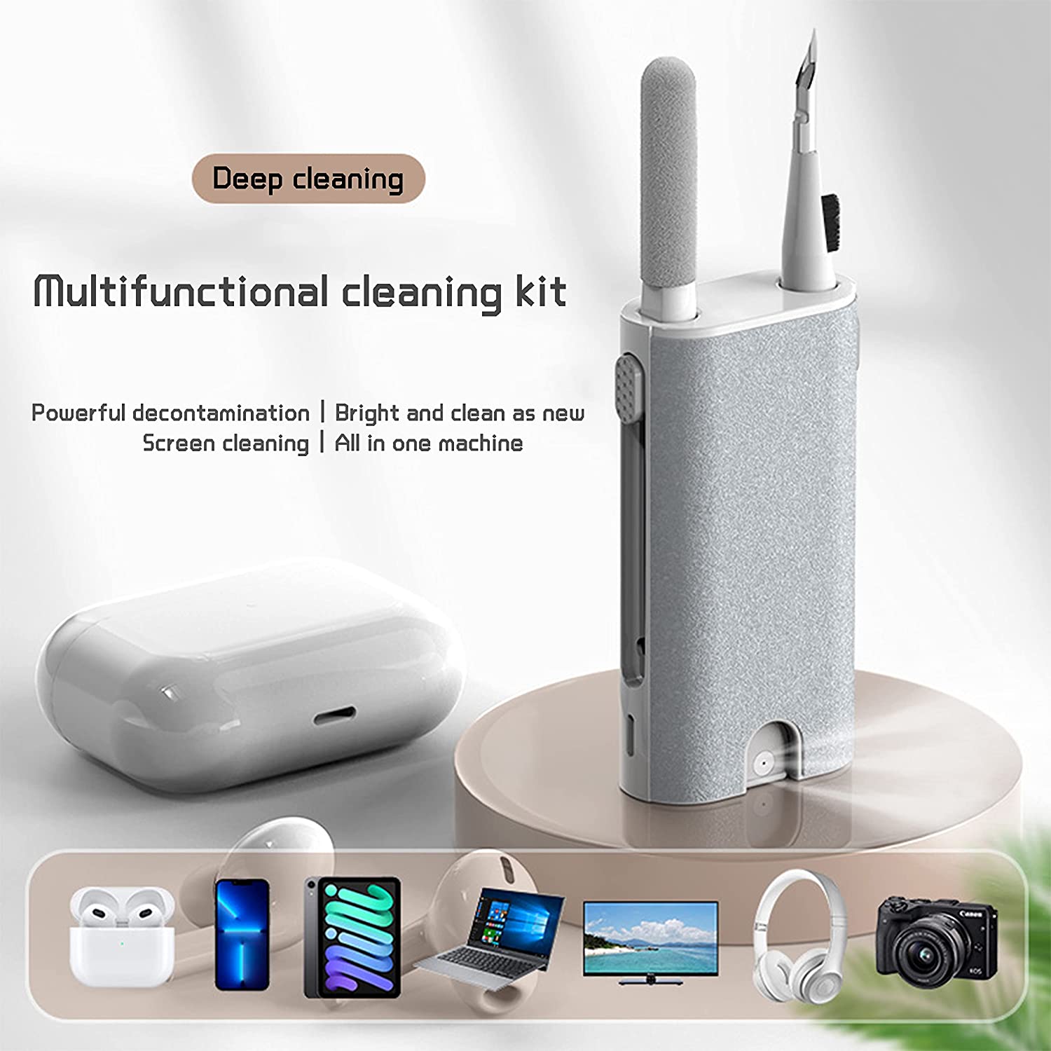 5 in 1 Kit spazzole per la pul - Laptop Accessories Headphones recensione e prezzo