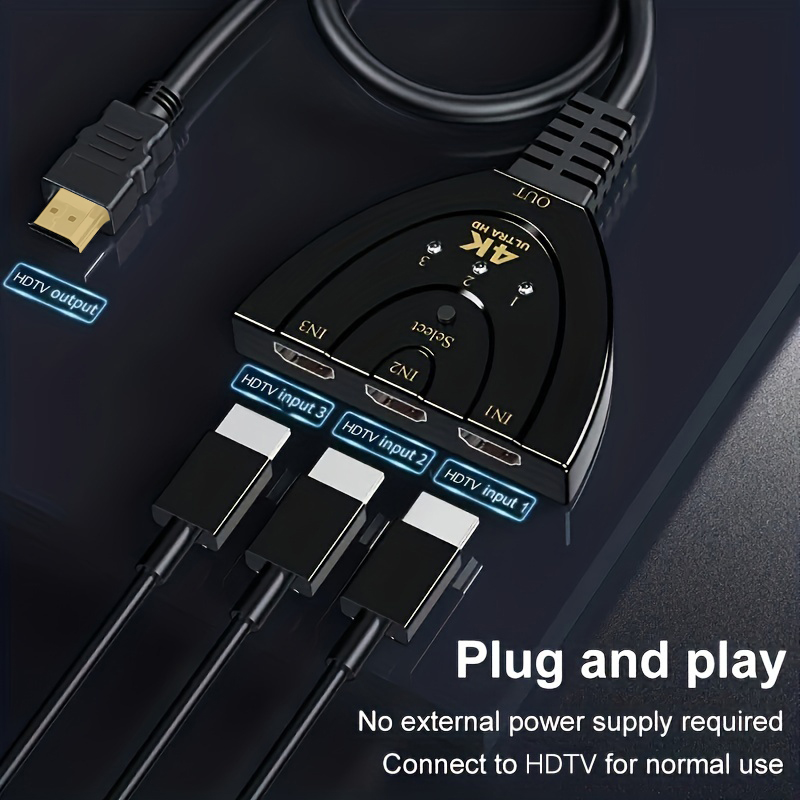Switch compatibile HDTV a 3 po - Laptop Accessories Hub recensione e prezzo