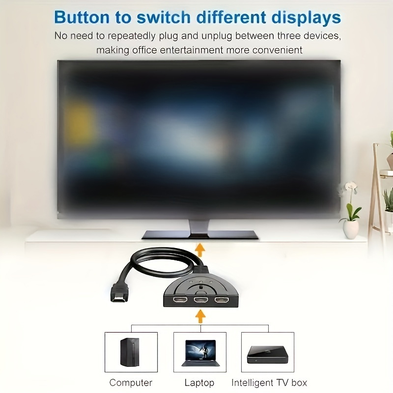 Switch compatibile HDTV a 3 po - Laptop Accessories Hub recensione e prezzo