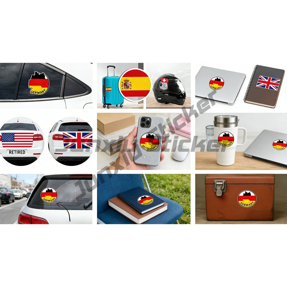 Adesivi per auto con bandiera  - Laptop Accessories World recensione e prezzo