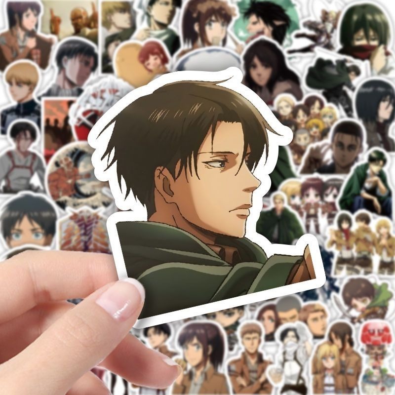60 Pezzi Adesivi Anime Attack  - Laptop Accessories Case recensione e prezzo