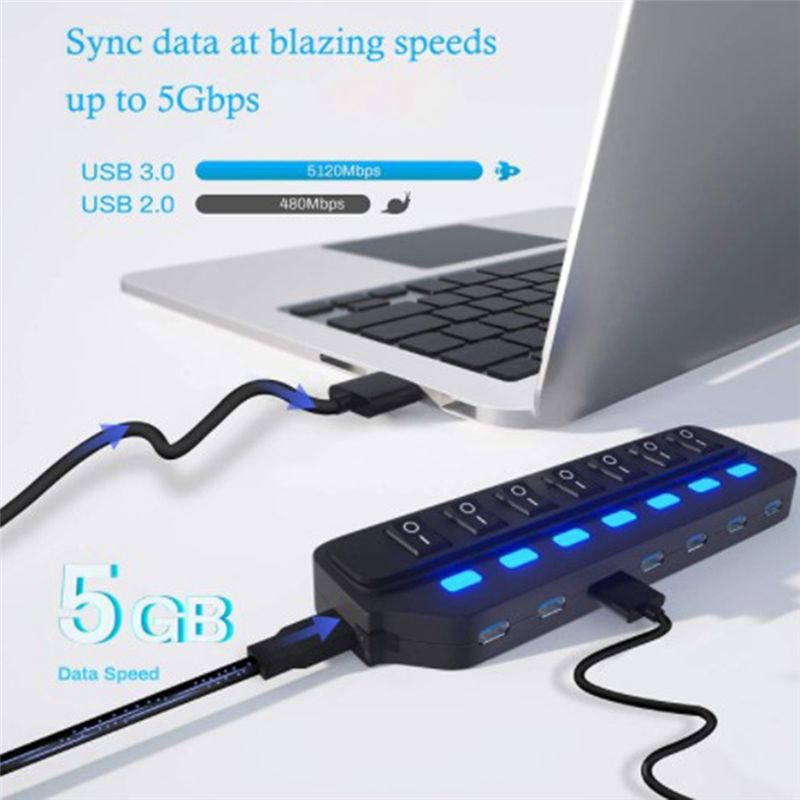 Hub USB A64I 2.0, Splitter USB - Laptop Accessories Hub recensione e prezzo