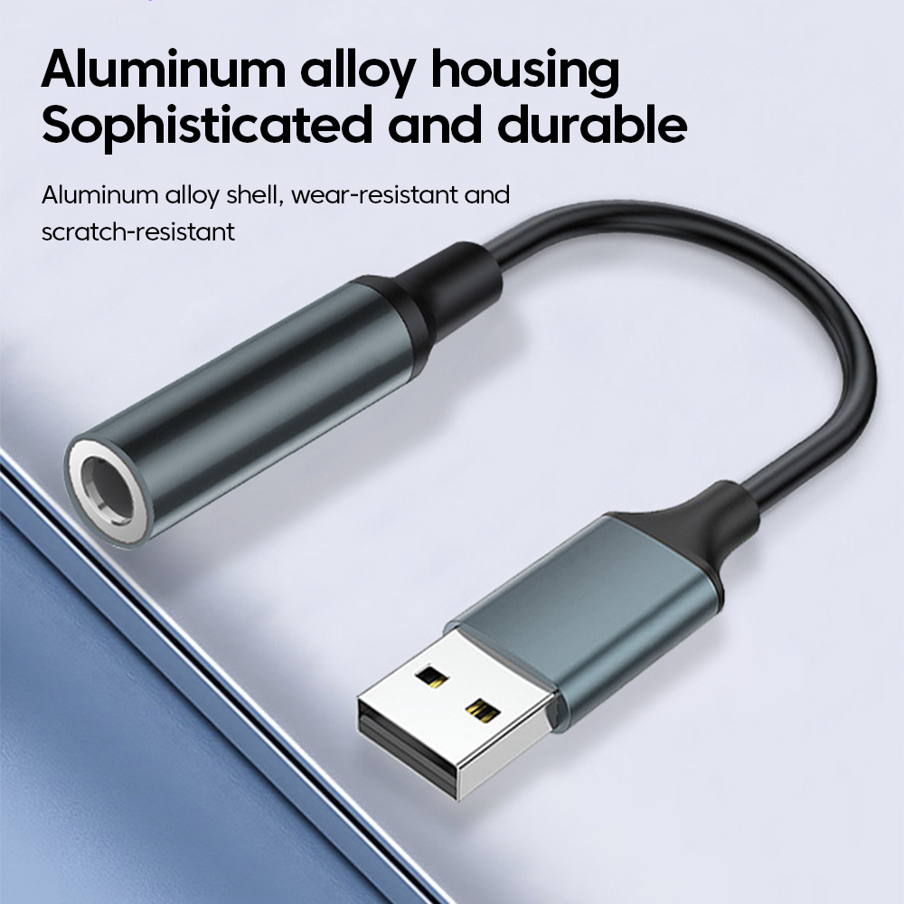 Adattatore audio da USB a jack - Laptop Accessories Headphones recensione e prezzo