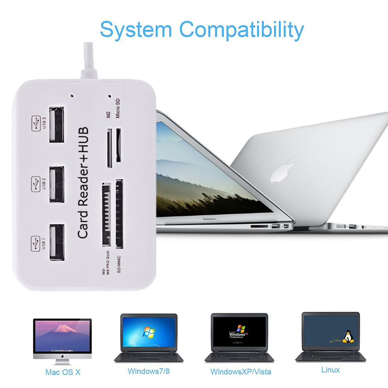 Hub USB 2.0 Slot per lettore d - Laptop Accessories All In One recensione e prezzo