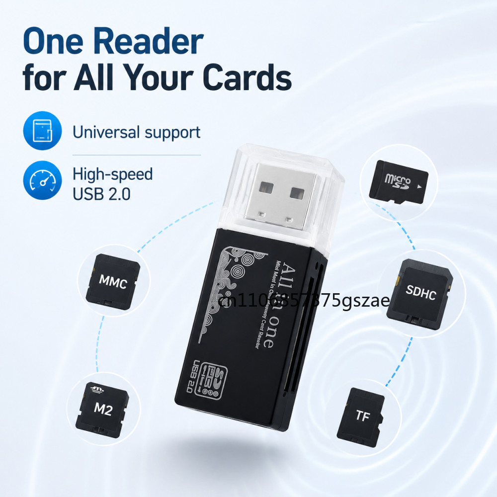 Lettore di schede USB 2.0 2 in - Laptop Accessories World recensione e prezzo