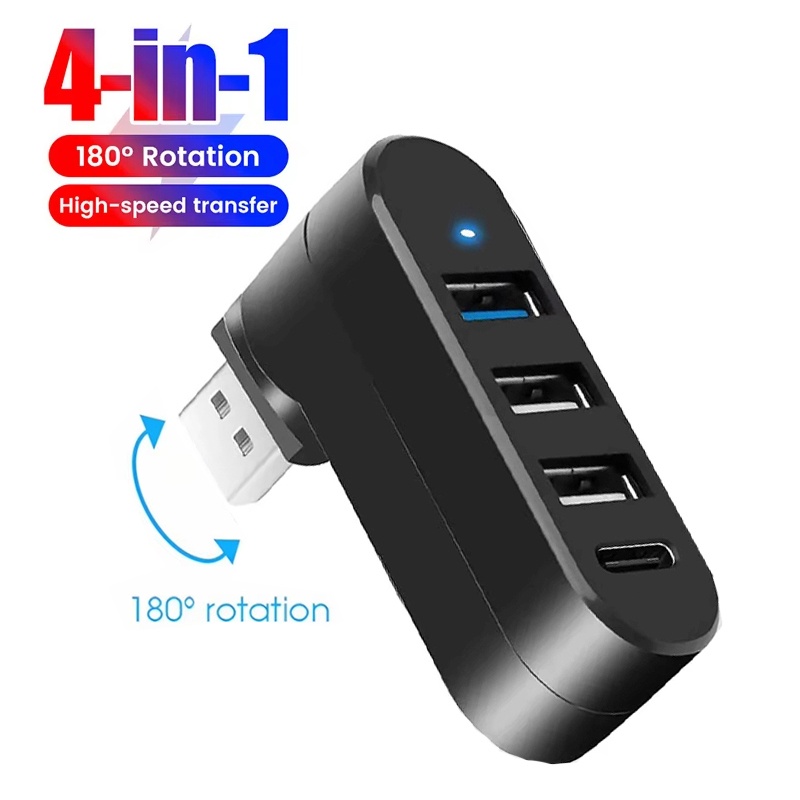 Hub USB 2.0 a 4 Porte Mini USB - Laptop Accessories Hub recensione e prezzo