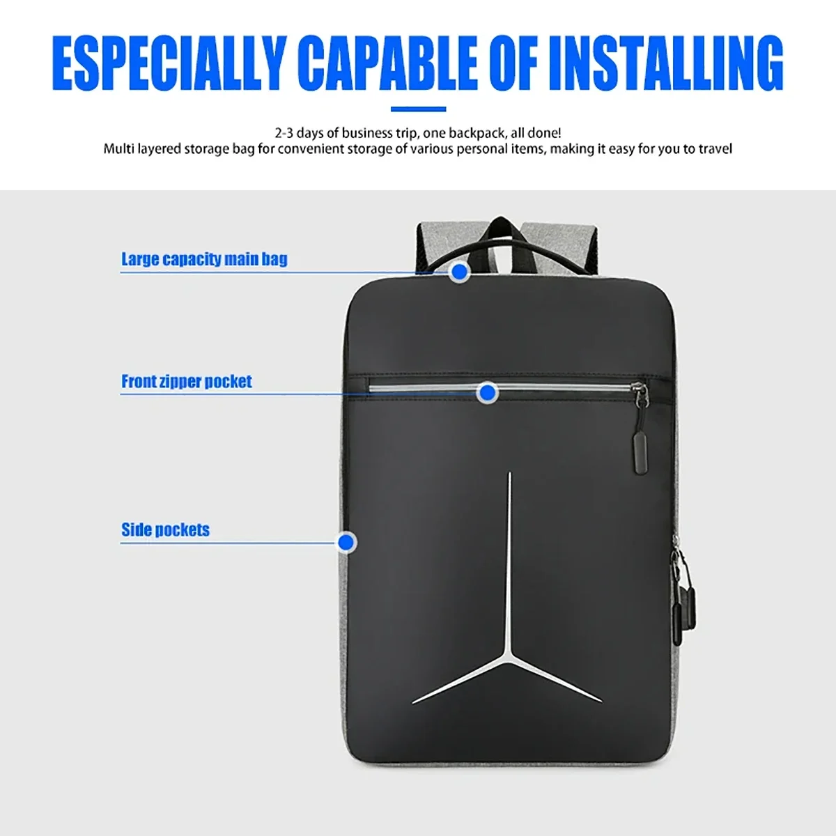 Nuovo zaino da viaggio per lap - Laptop Accessories Case recensione e prezzo