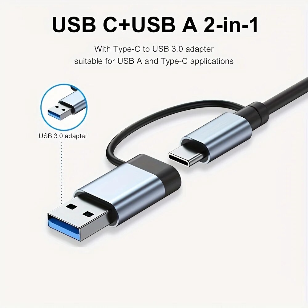 Hub USB 3.0 2 in 1 a 7 porte,  - Laptop Accessories Hub recensione e prezzo