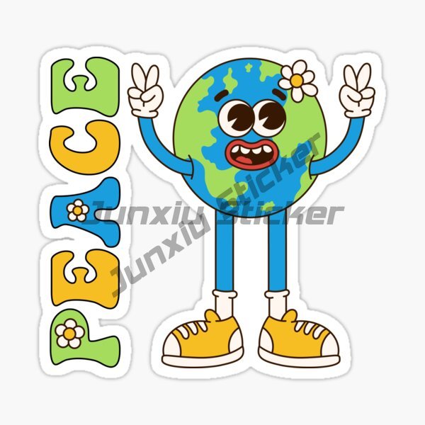 Adesivo AN IDEA WORLD PEACE pe - Laptop Accessories World recensione e prezzo