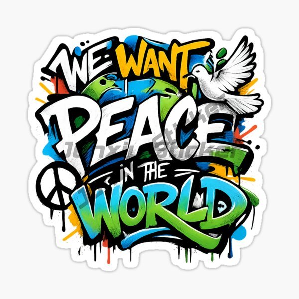 Adesivo AN IDEA WORLD PEACE pe - Laptop Accessories World recensione e prezzo