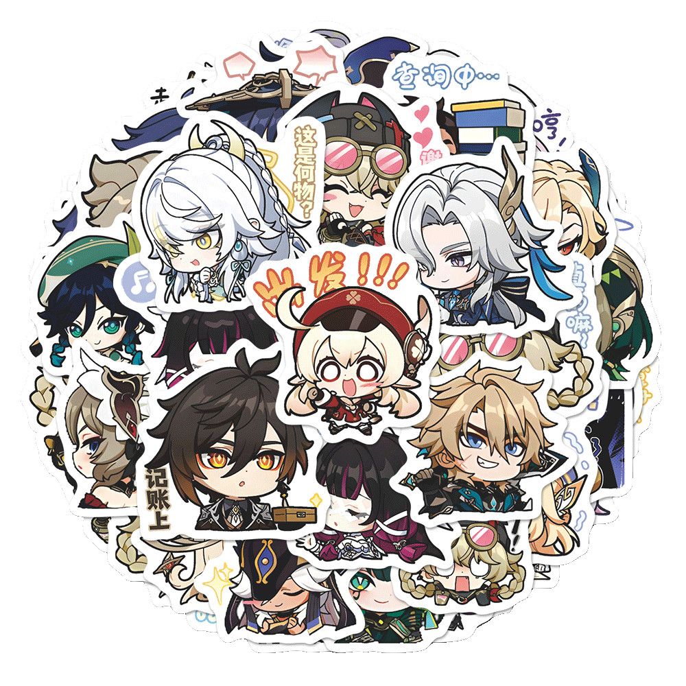 64 Pezzi Adesivi Anime Genshin - Laptop Original Accessories recensione e prezzo